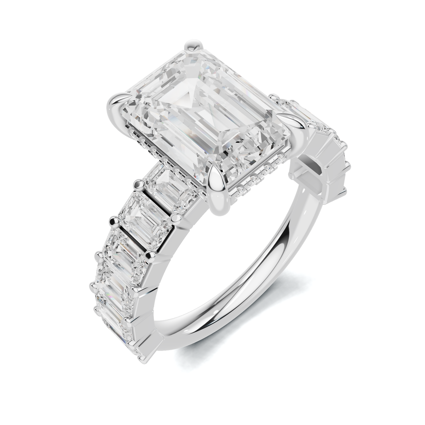 Parallel Stone Ring