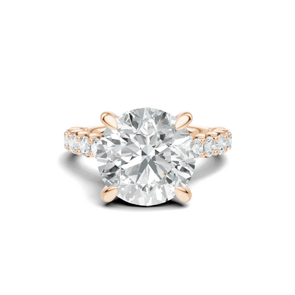 Pave Accented Gallery Ring