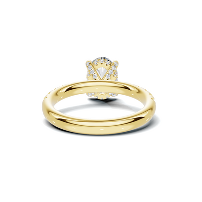 Pave Accented Statement Ring