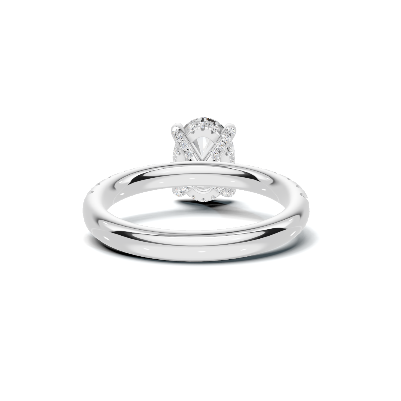 Pave Accented Statement Ring