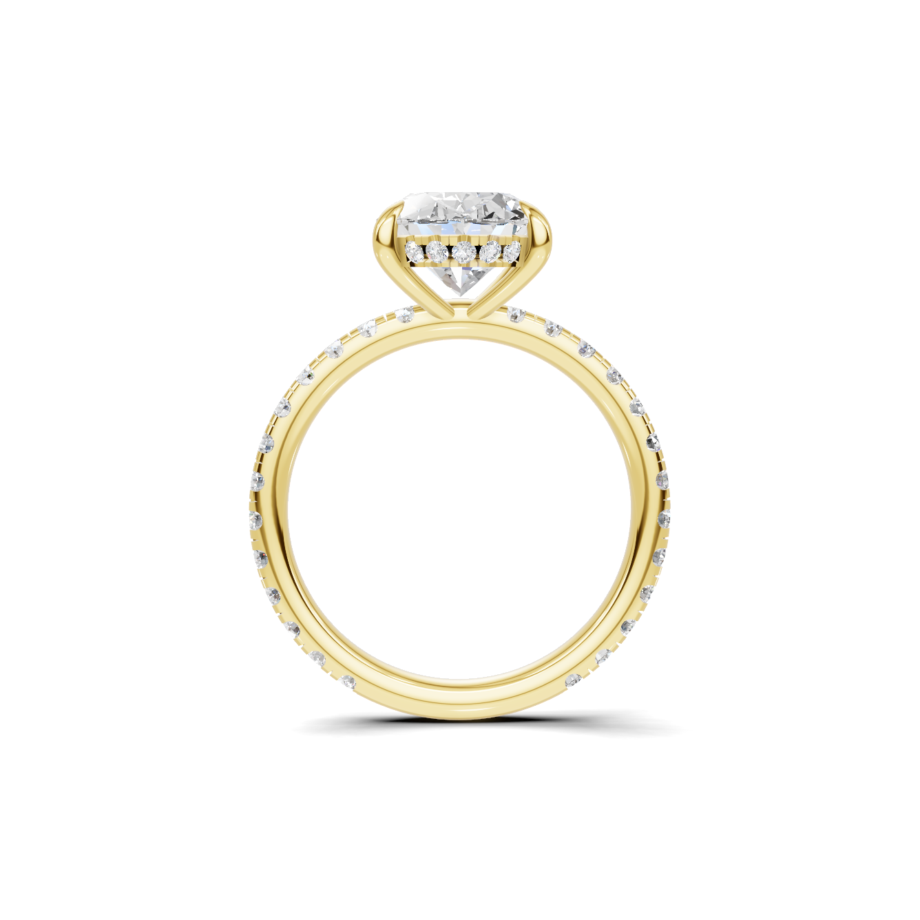 Pave Band Ring