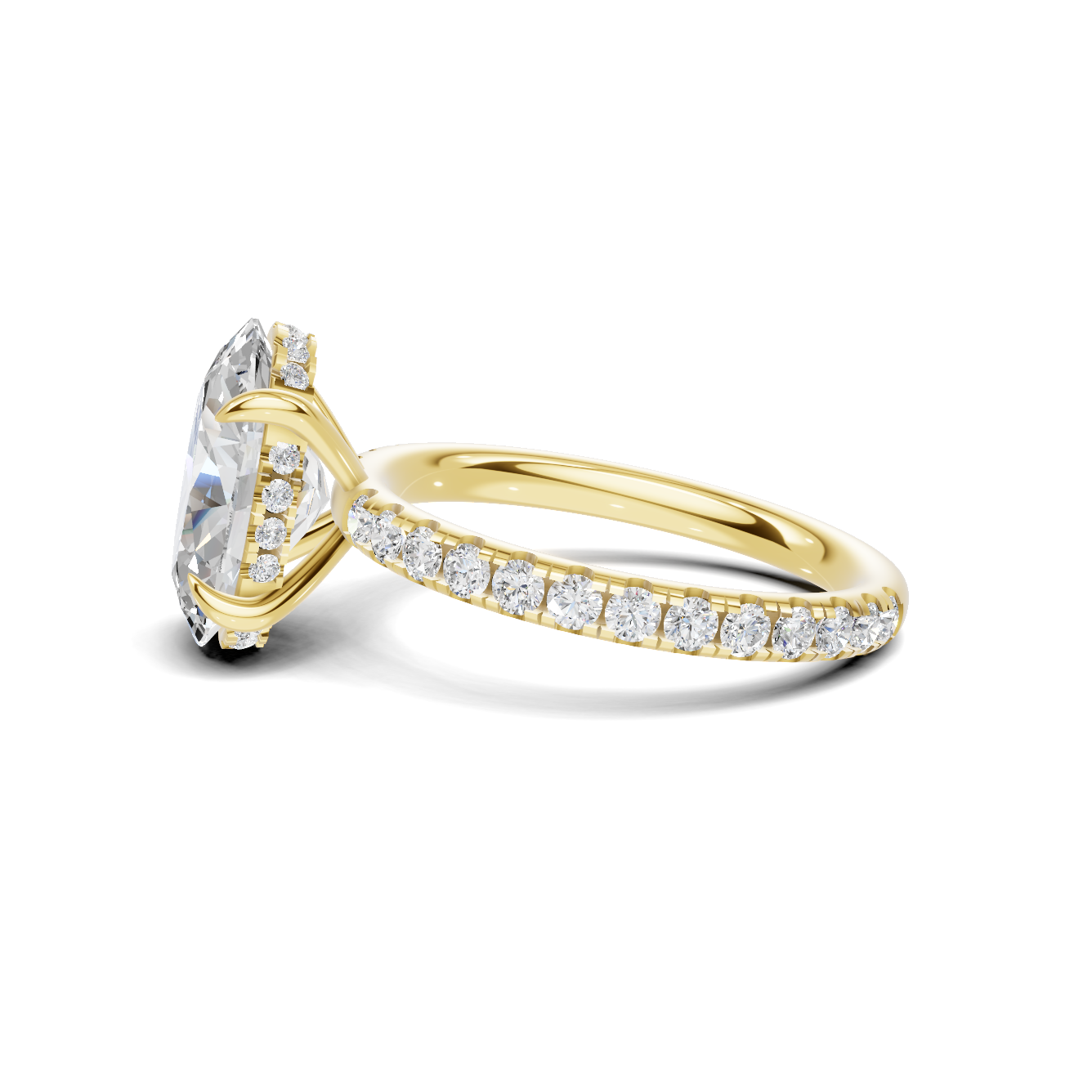 Pave Band Ring