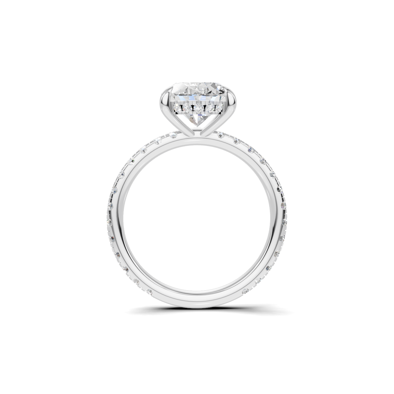 Pave Band Ring