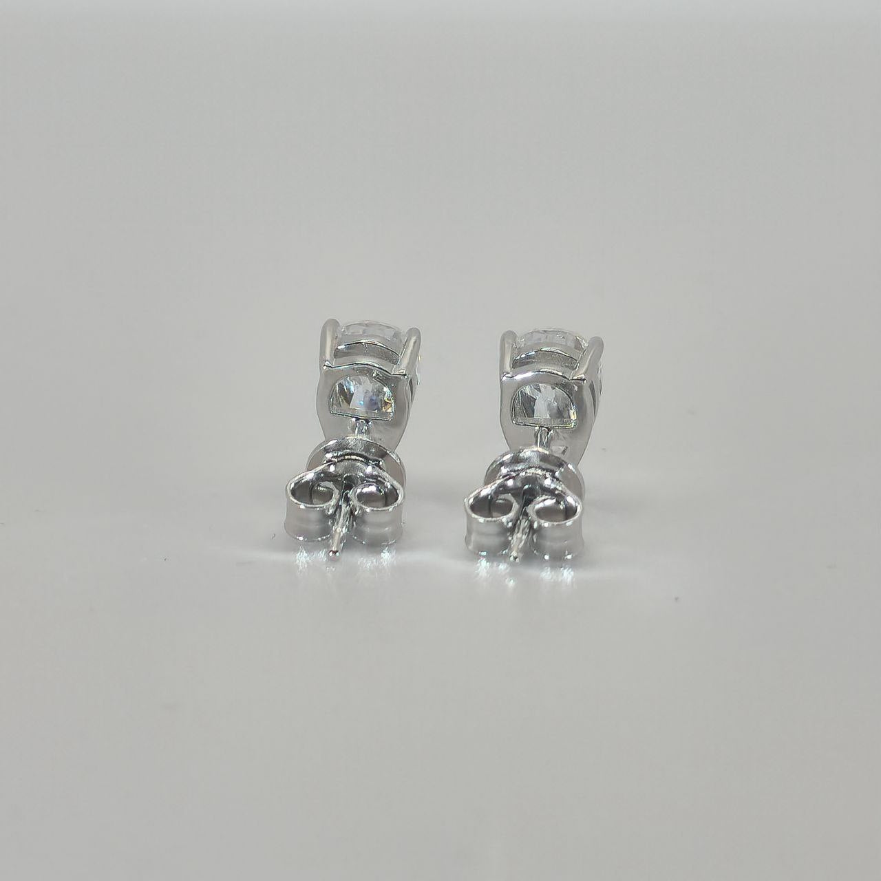 Moissanite Earrings Pear Cut 925 Sterling Silver