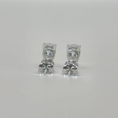 Moissanite Earrings Pear Cut 925 Sterling Silver