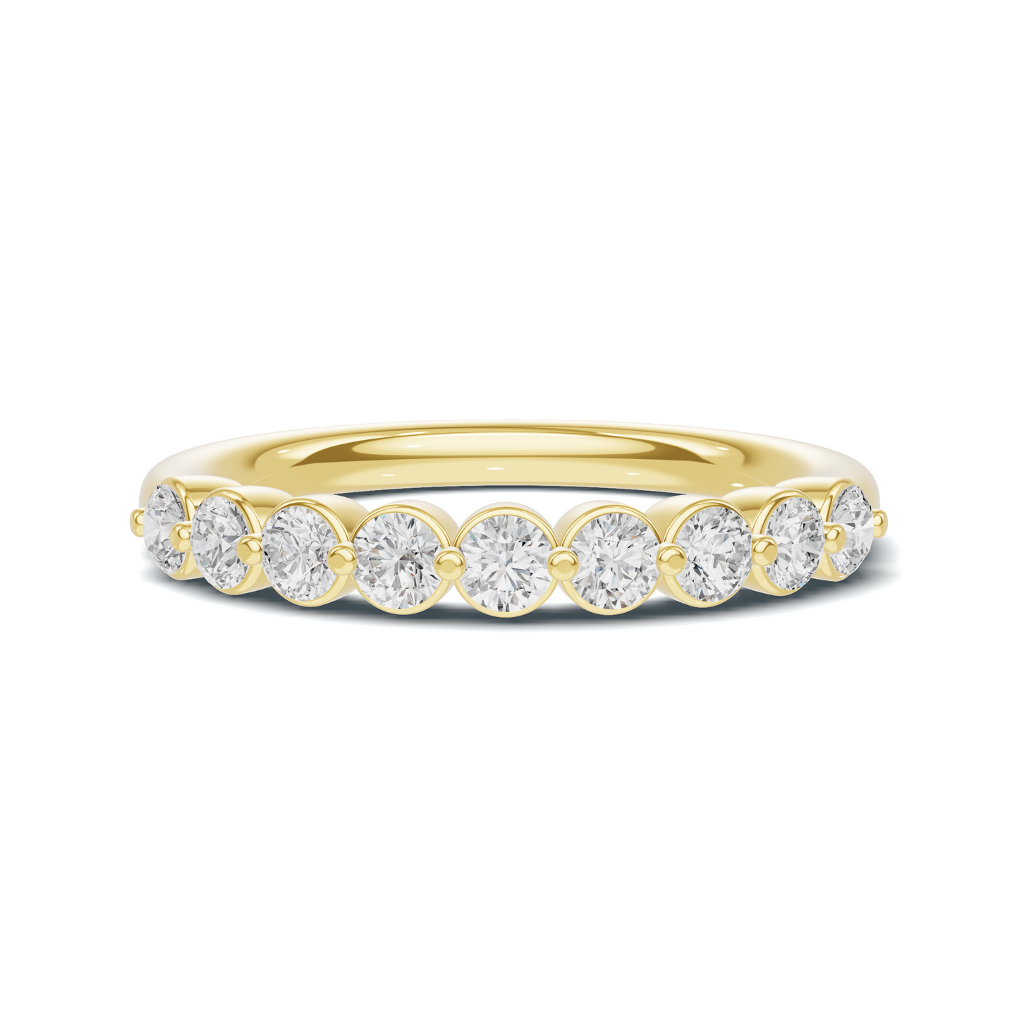 Royal Bezel Set Ring