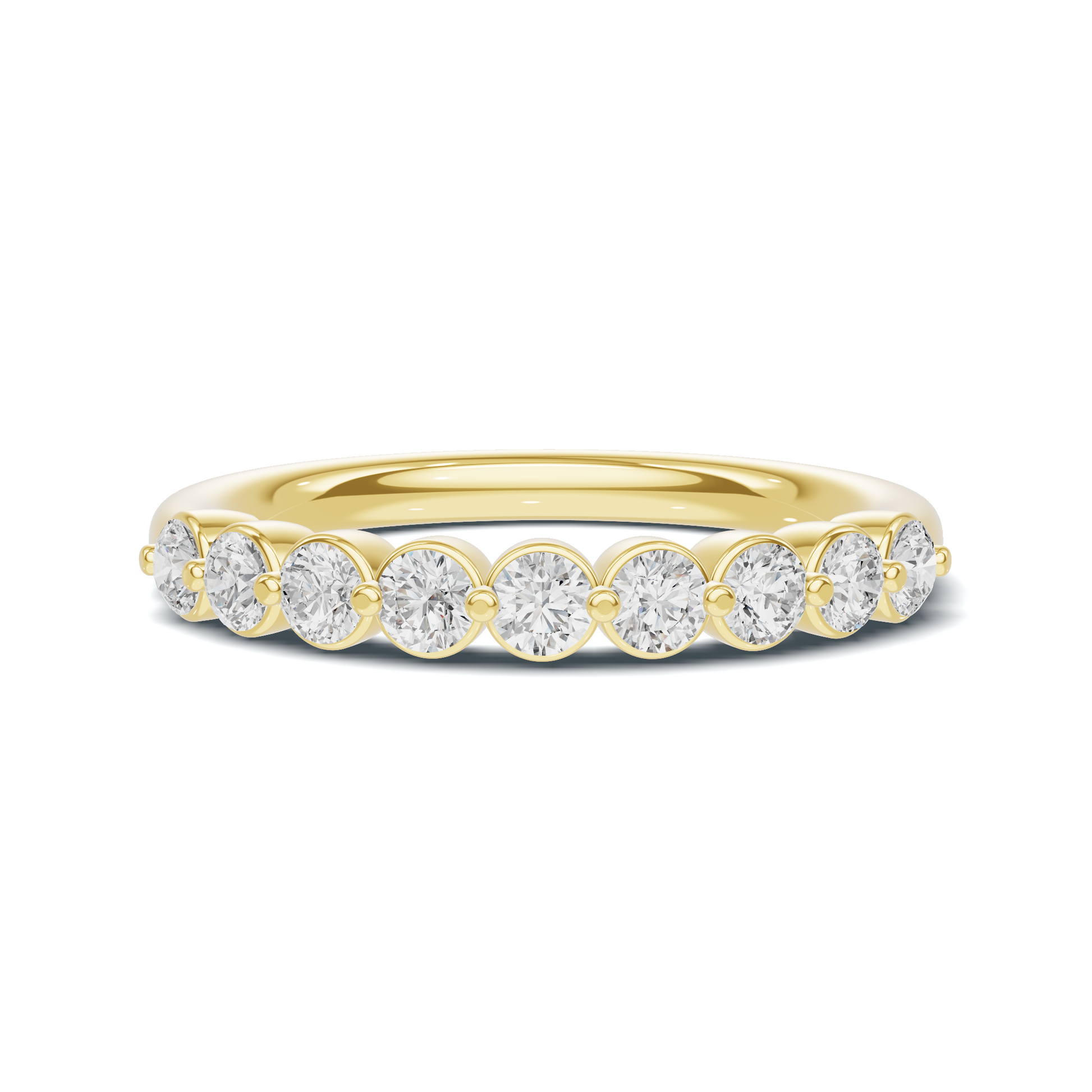 Royal Bezel Set Ring