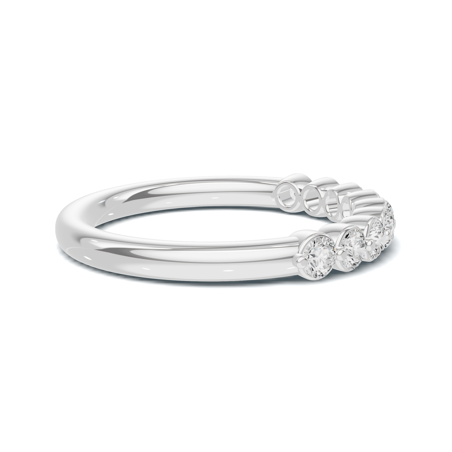 Royal Bezel Set Ring