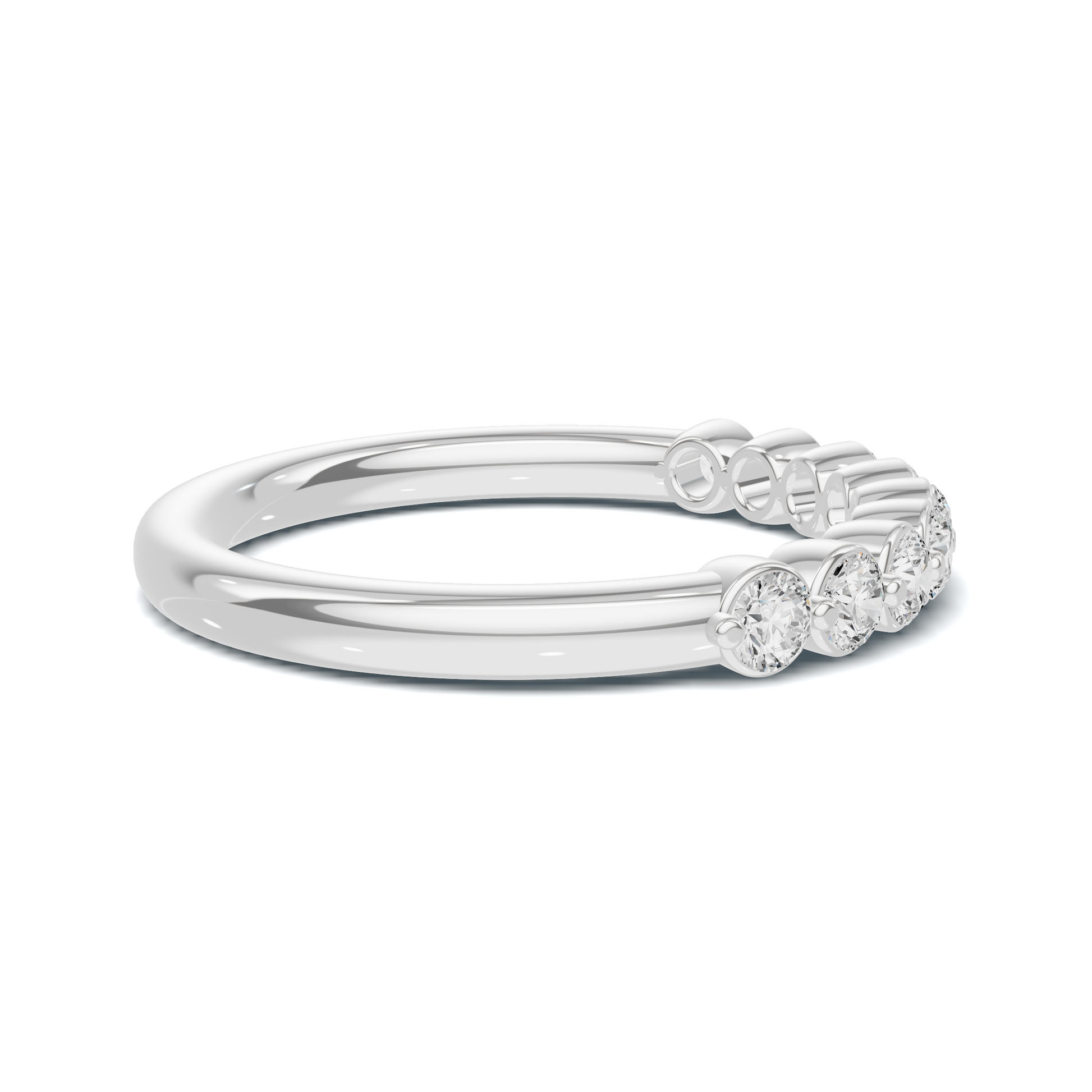 Royal Bezel Set Ring