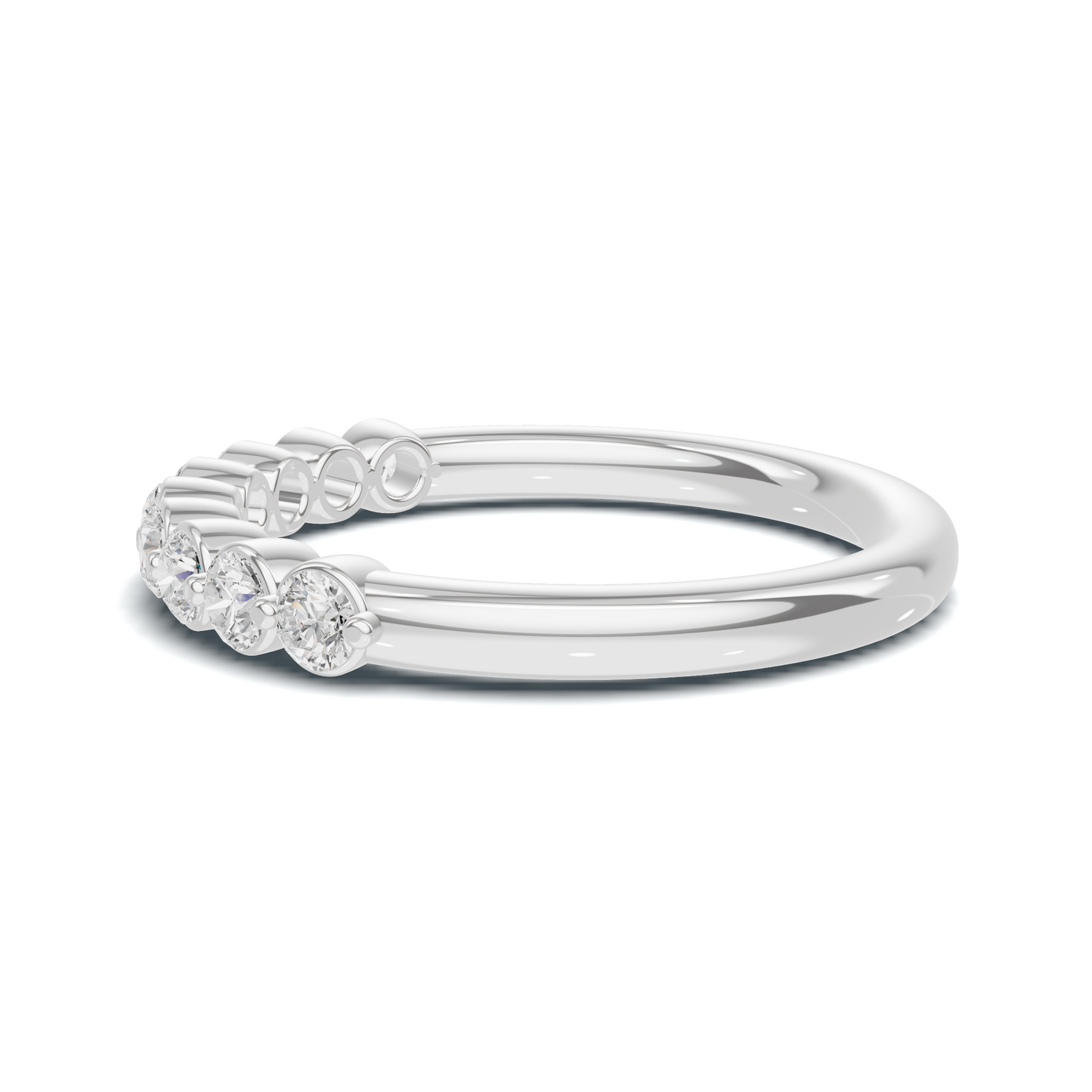 Royal Bezel Set Ring