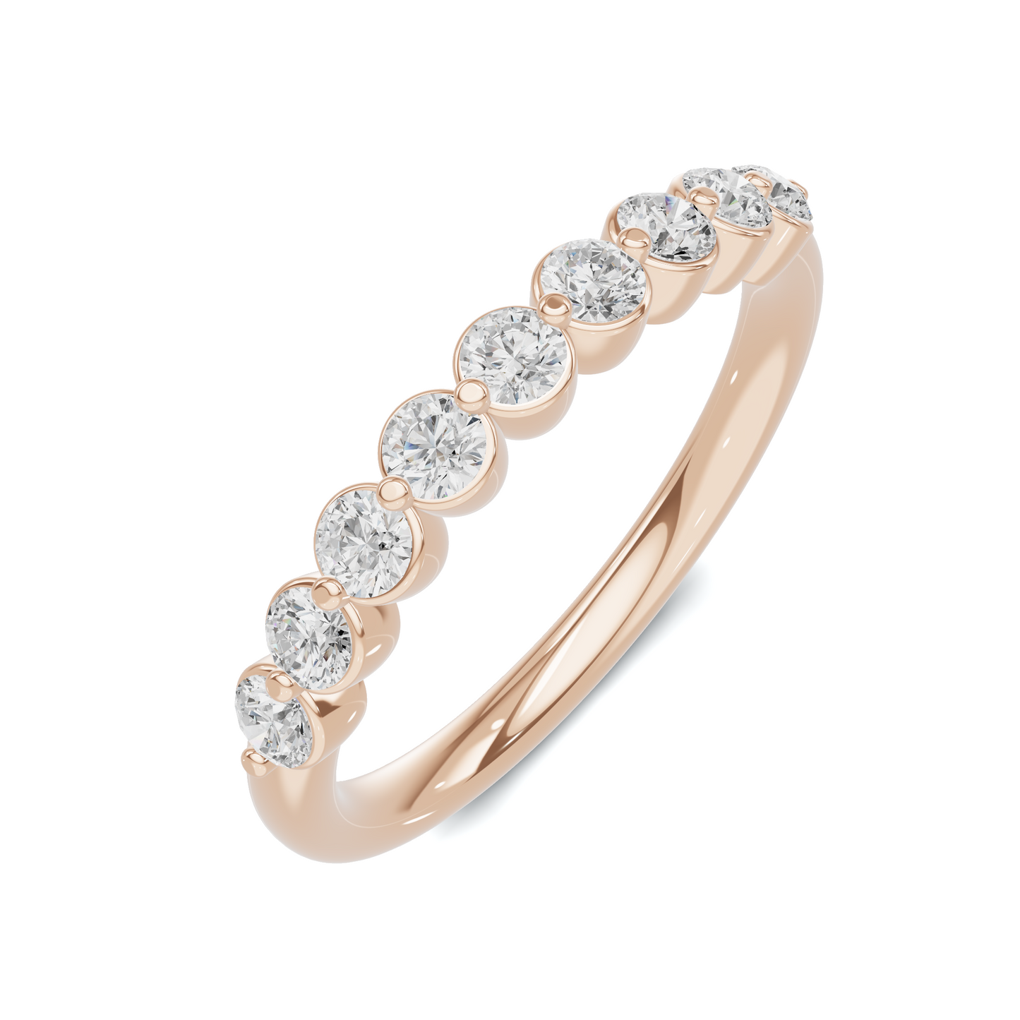 Royal Bezel Set Ring