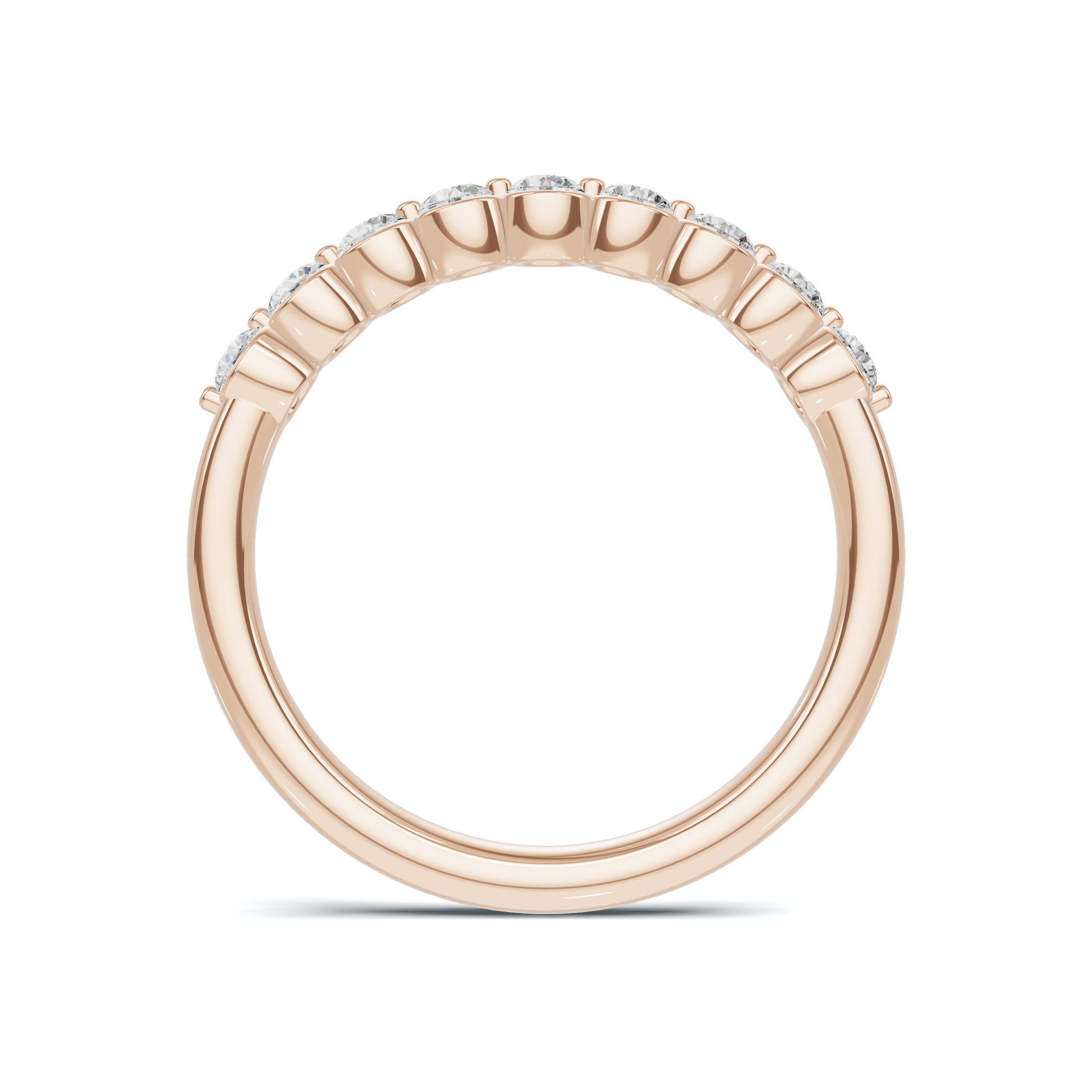 Royal Bezel Set Ring