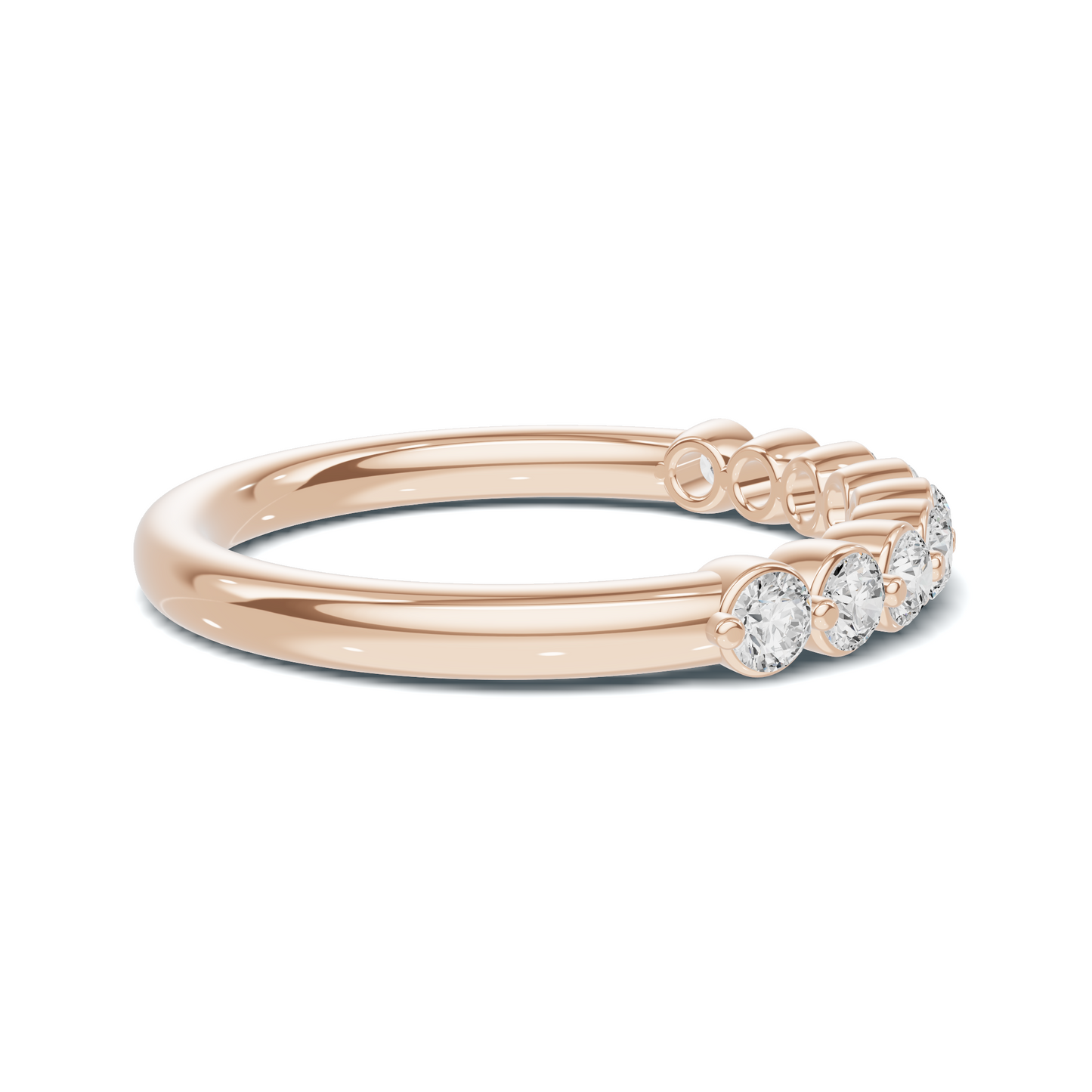 Royal Bezel Set Ring