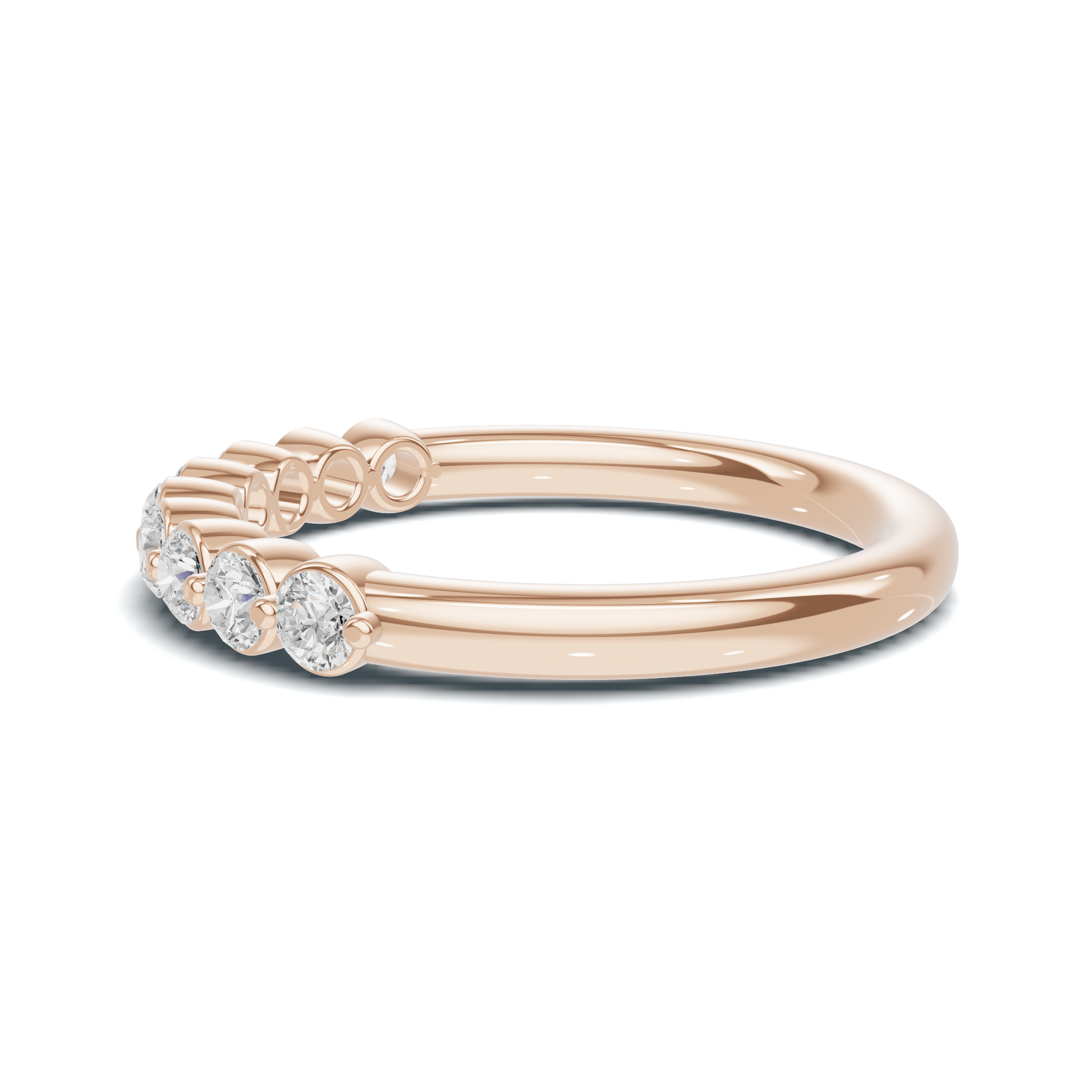 Royal Bezel Set Ring