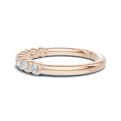 Royal Bezel Set Ring