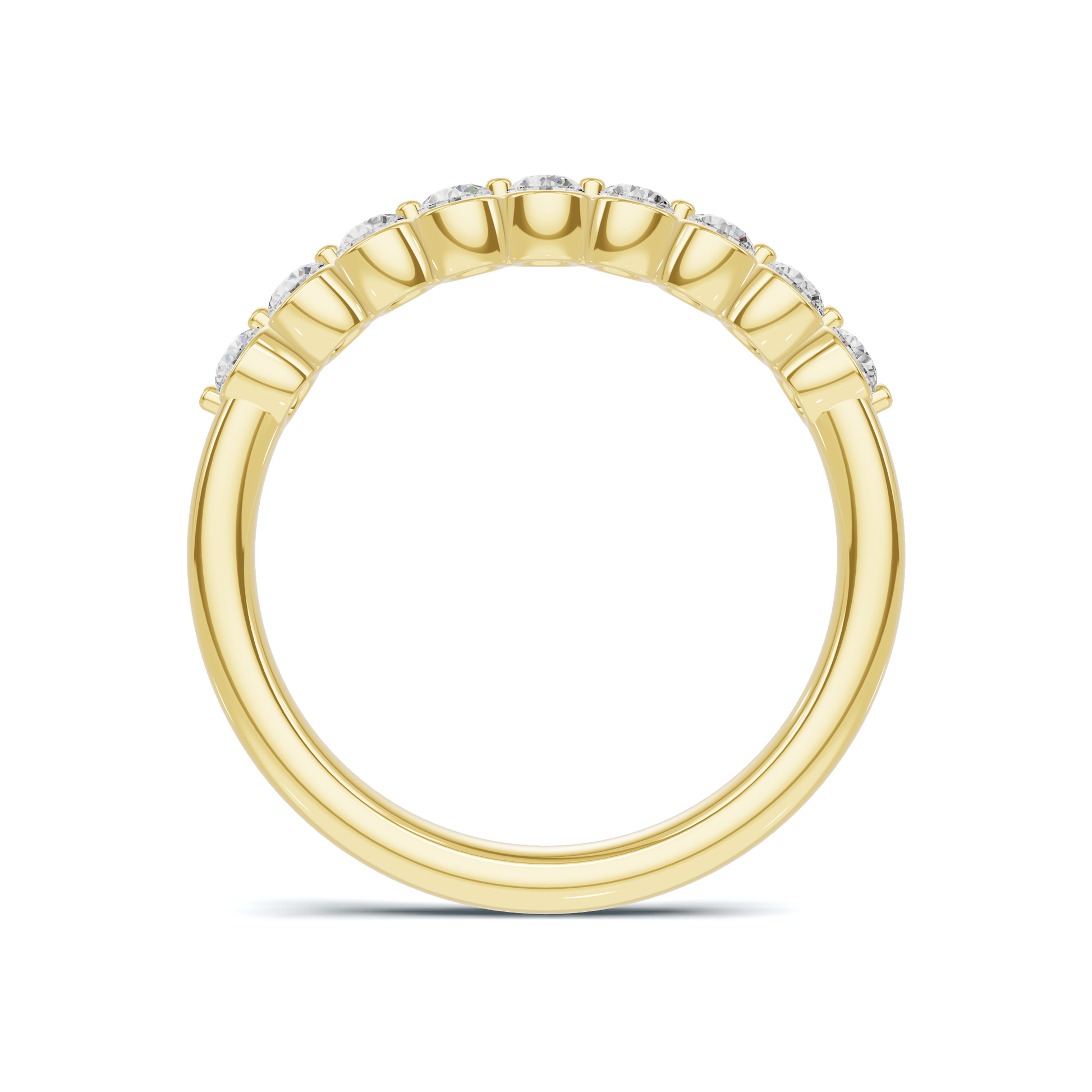 Royal Bezel Set Ring
