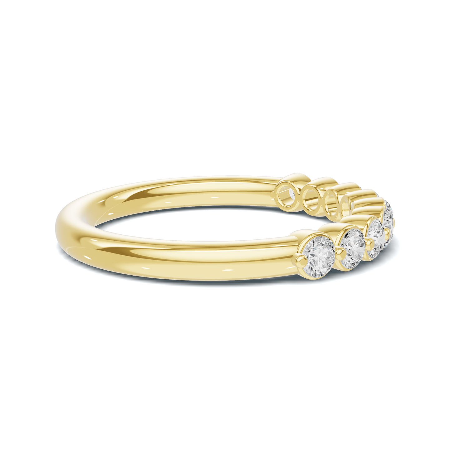 Royal Bezel Set Ring