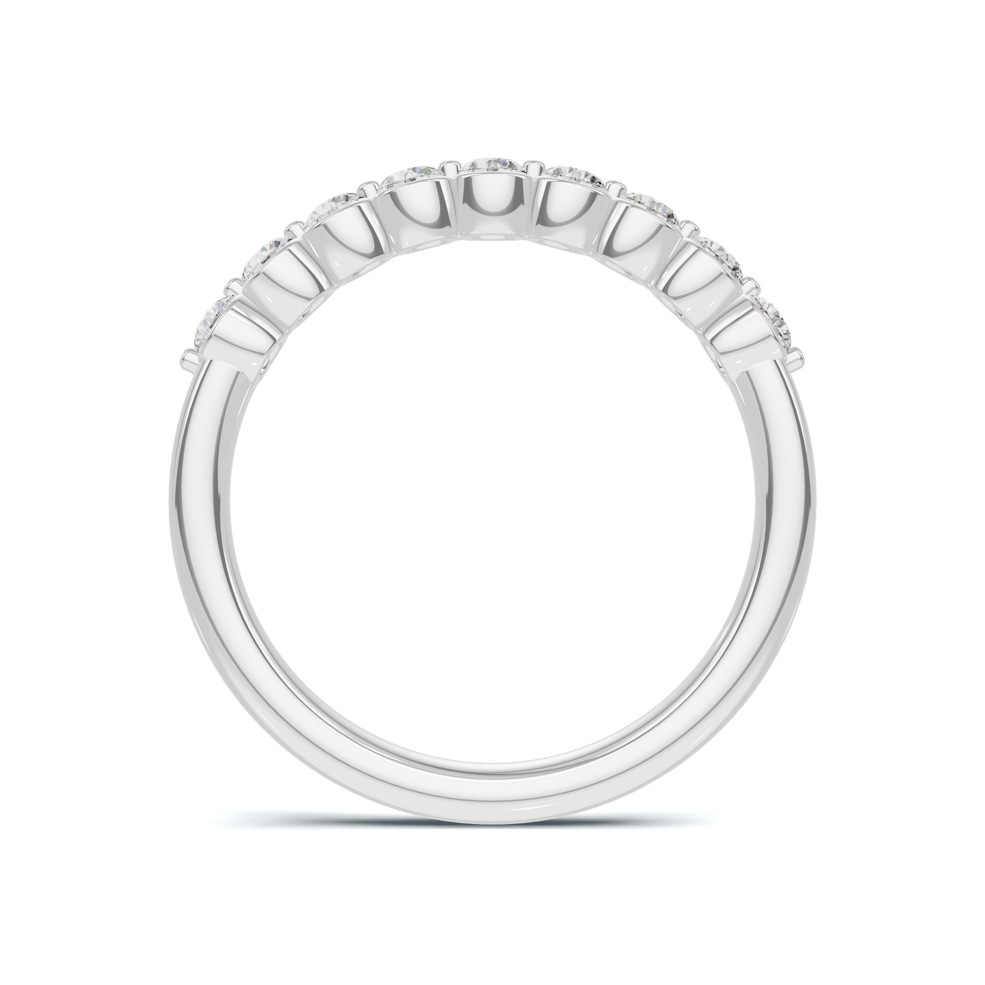 Royal Bezel Set Ring