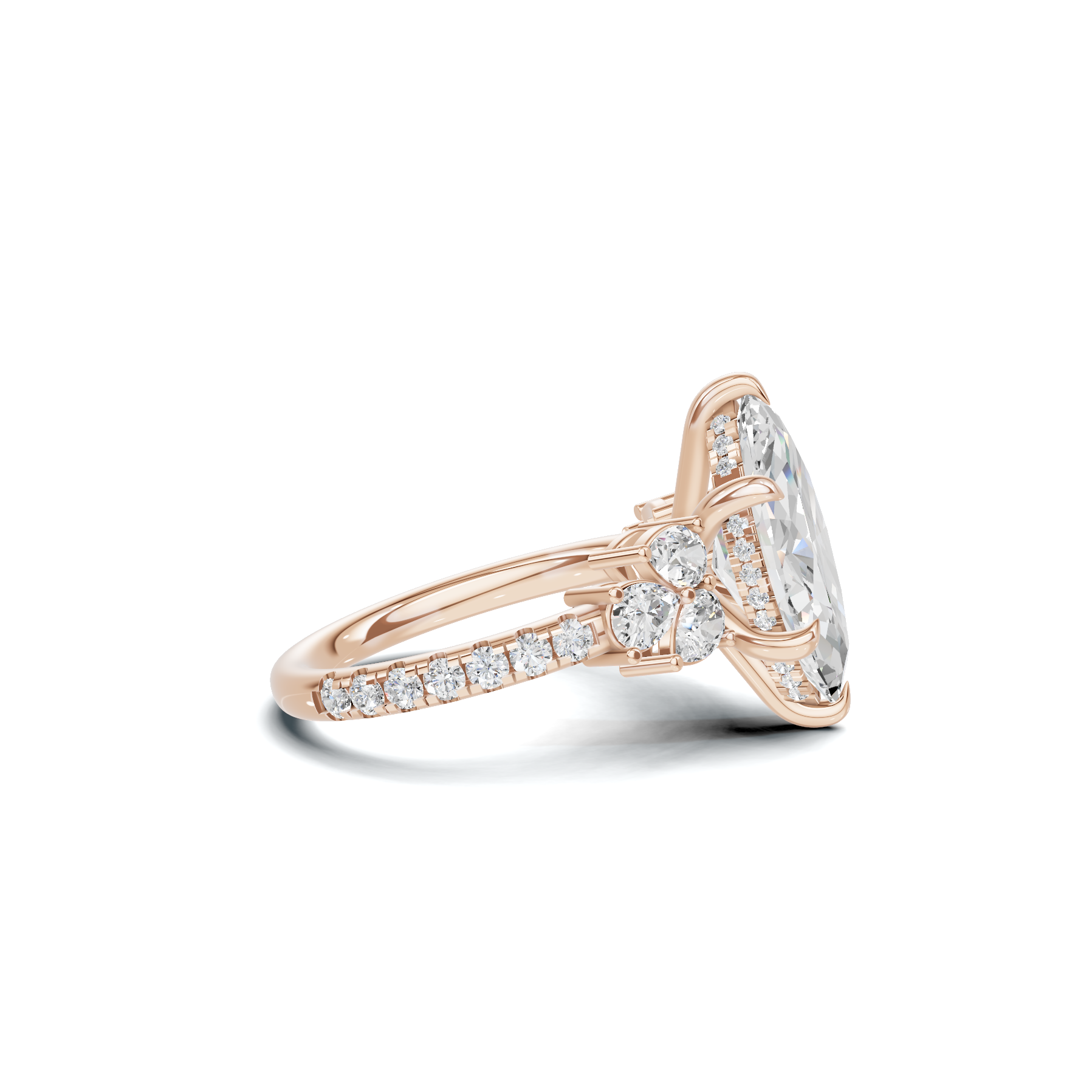 Royal Cluster Statement Ring