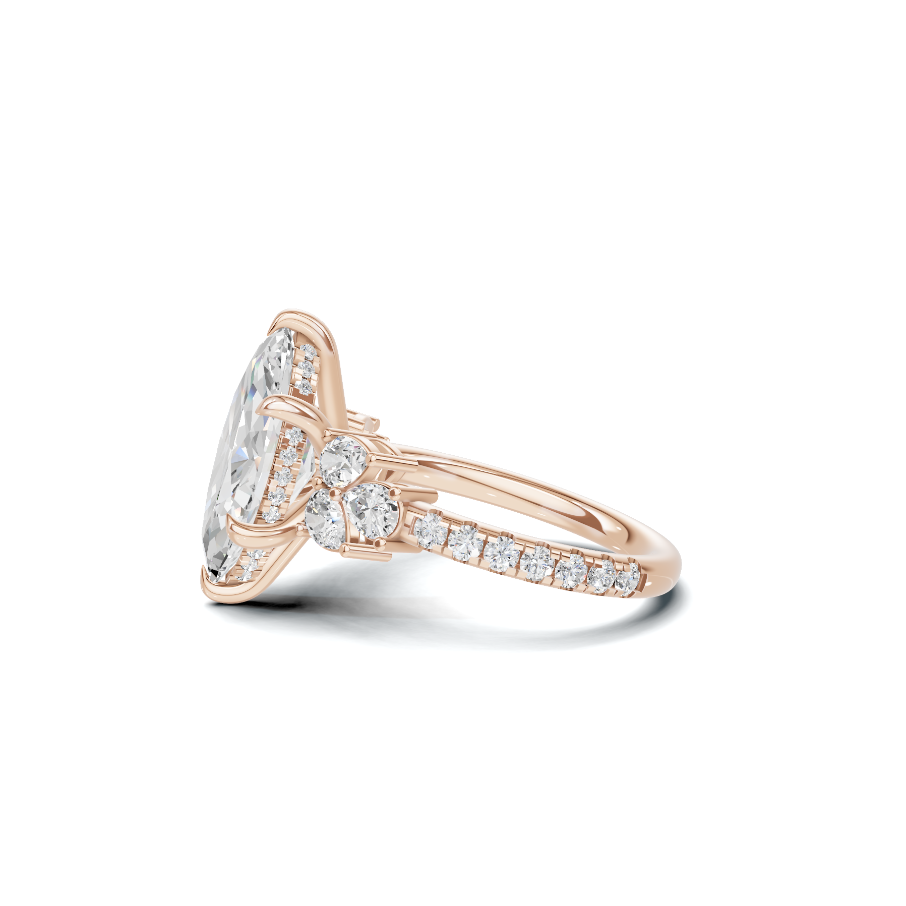 Royal Cluster Statement Ring