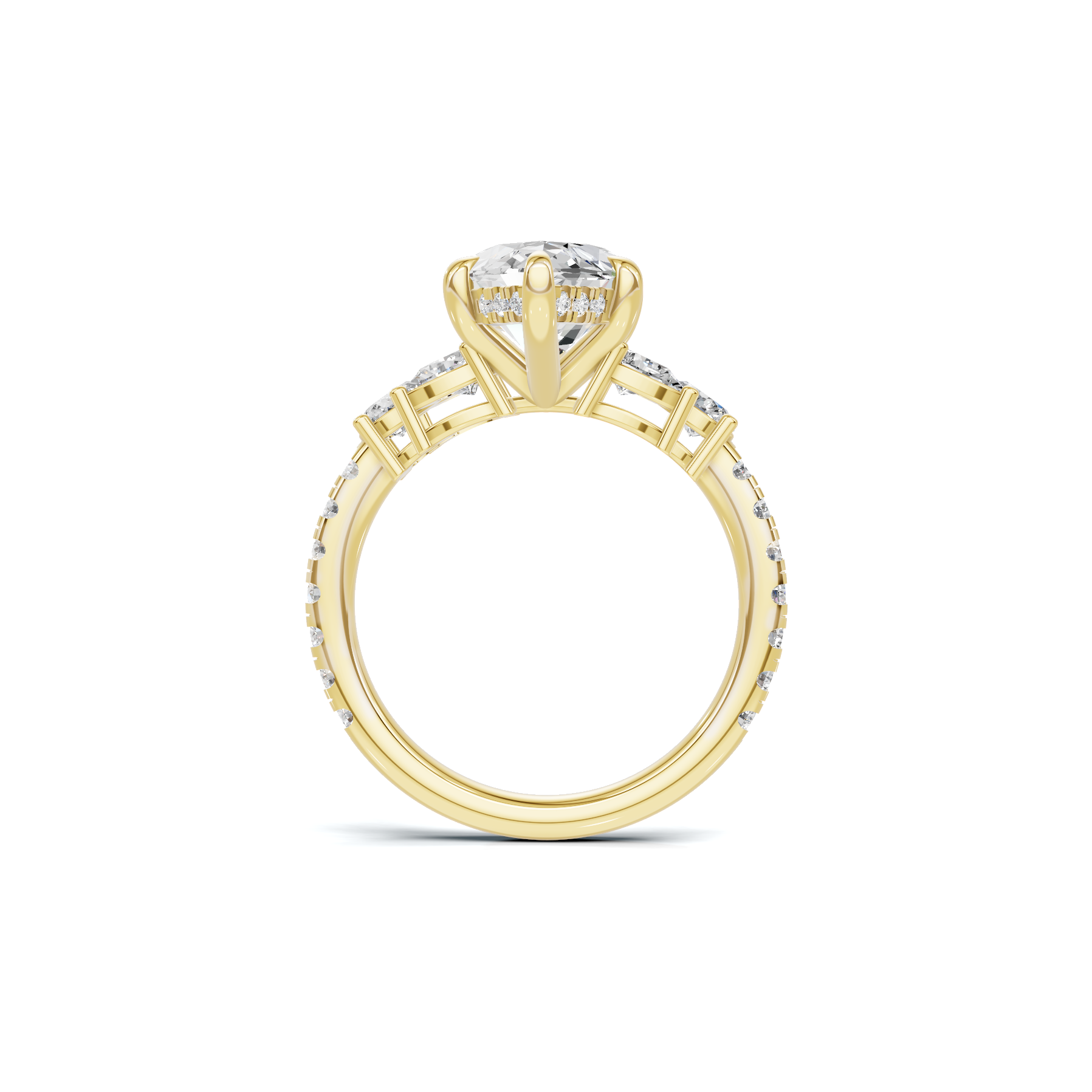 Royal Cluster Statement Ring