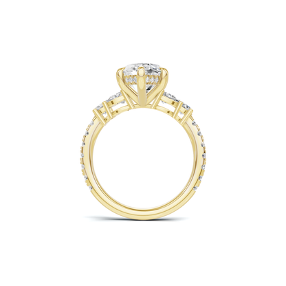 Royal Cluster Statement Ring