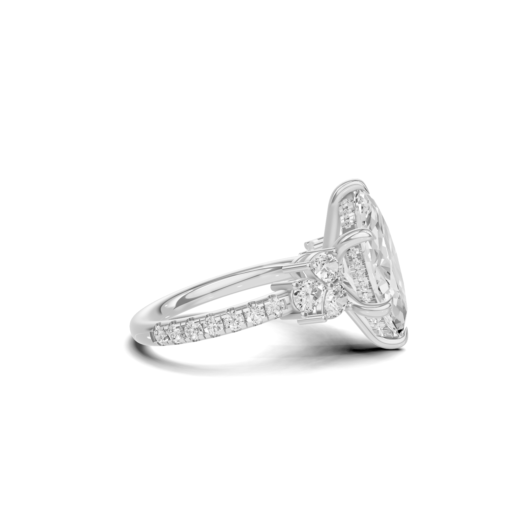 Royal Cluster Statement Ring