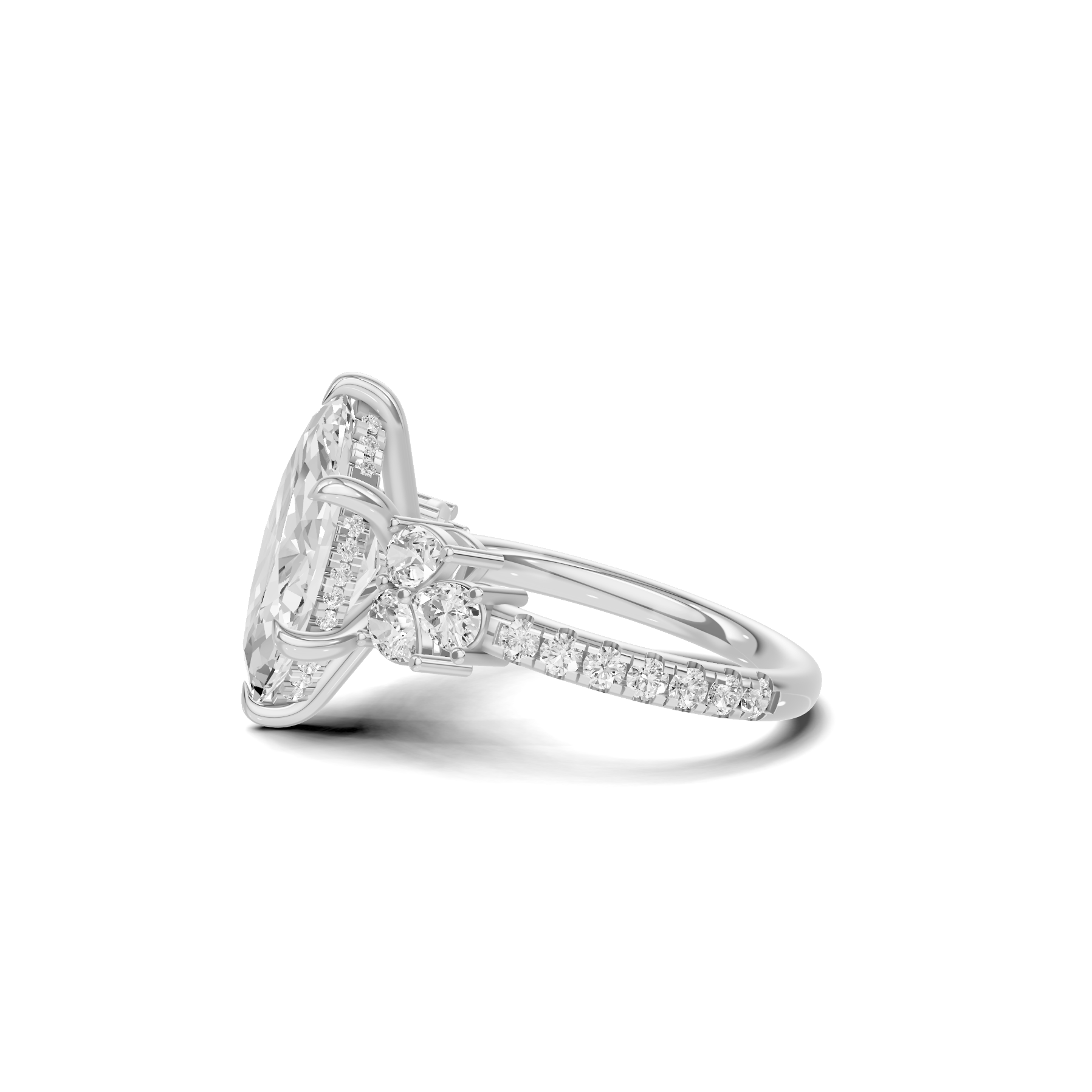 Royal Cluster Statement Ring
