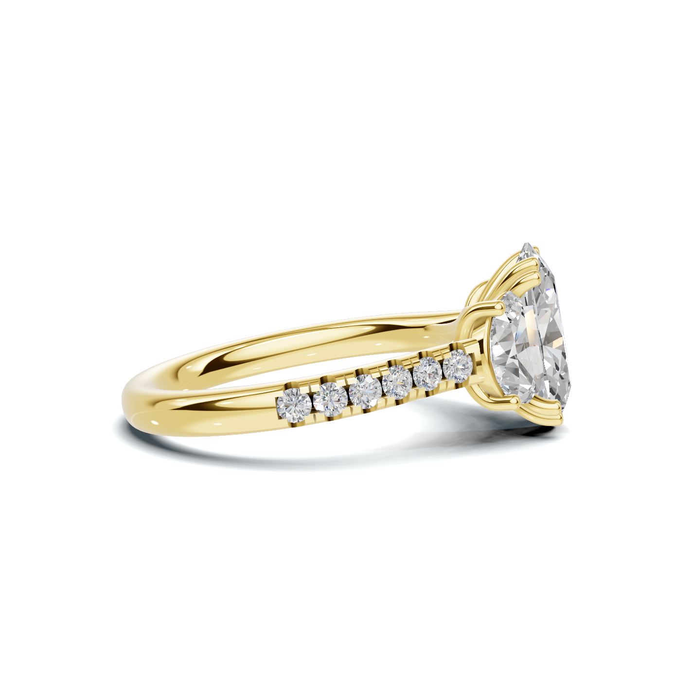 Royal Three Stone Ring