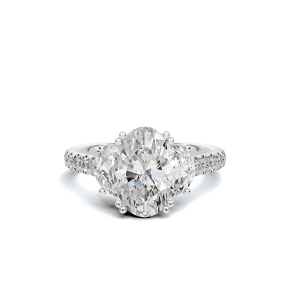 Royal Three Stone Ring