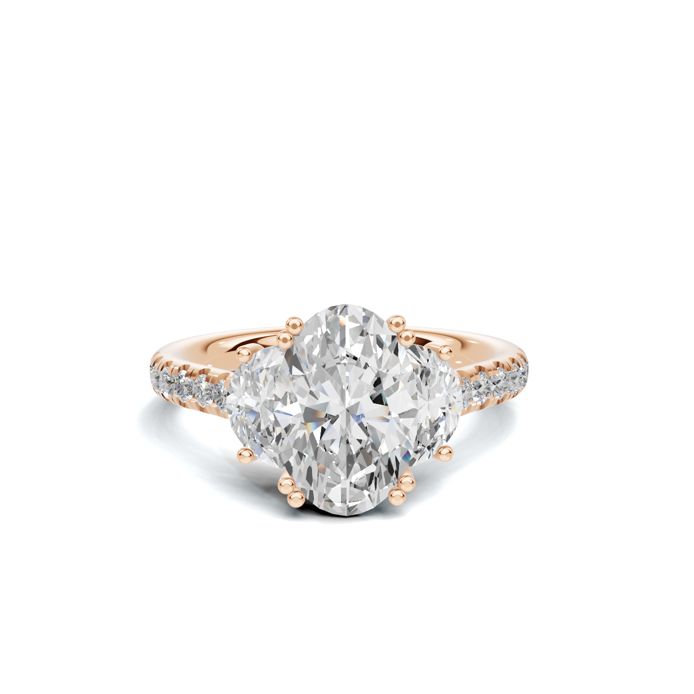 Royal Three Stone Ring