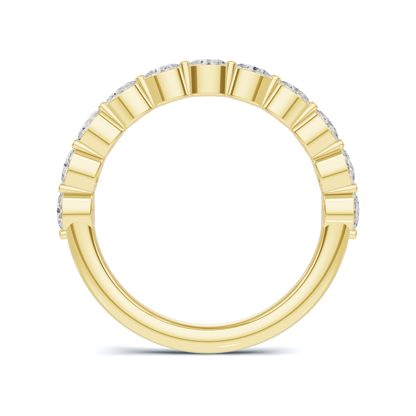 Scintillating Shared Prong Ring