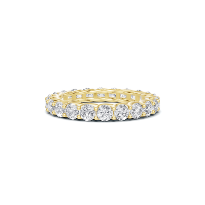 Scrolled Infinite Eternity Ring