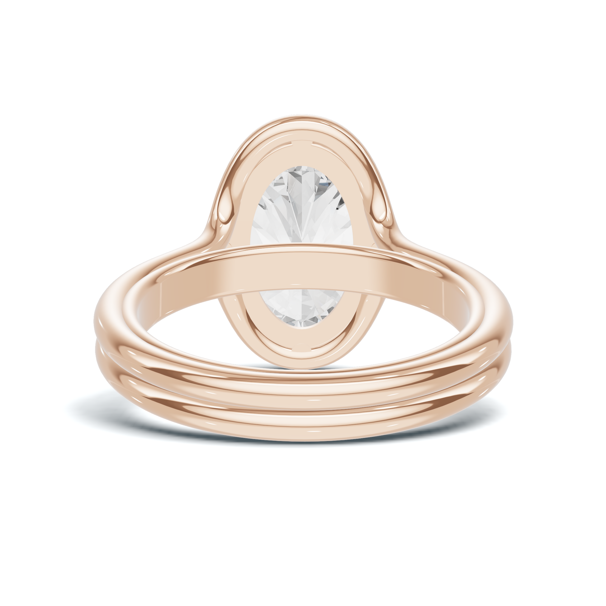 Sculptural Solitaire Statement Ring