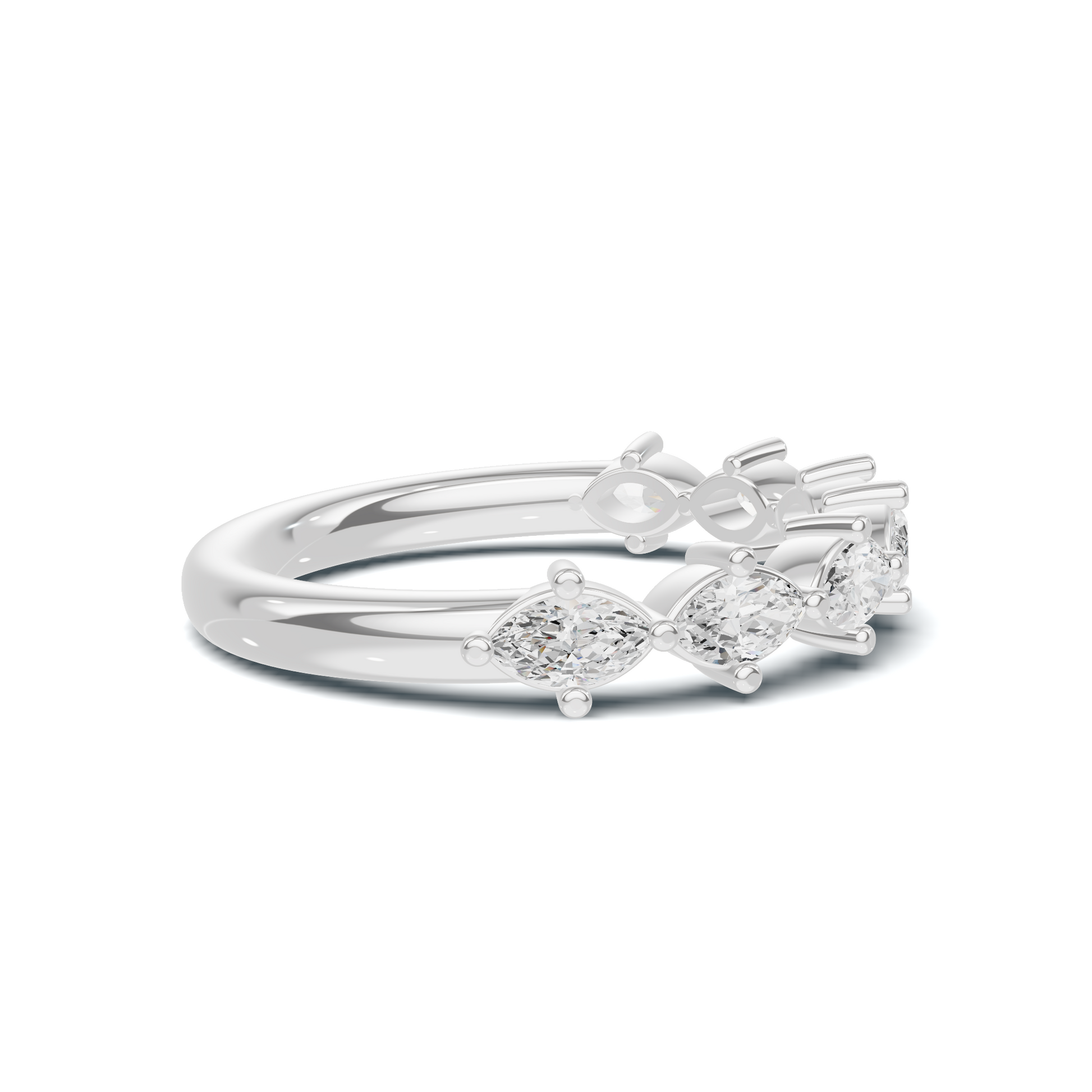Seven Marquise Eternity Ring