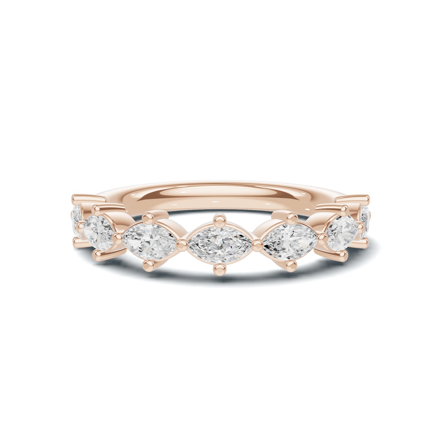 Seven Marquise Eternity Ring