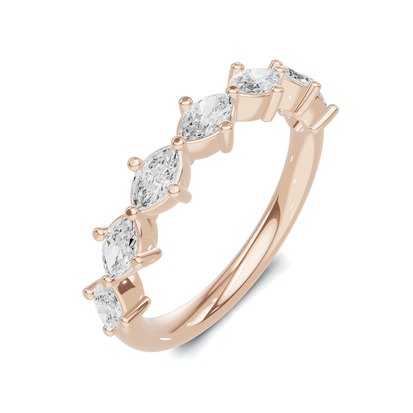 Seven Marquise Eternity Ring