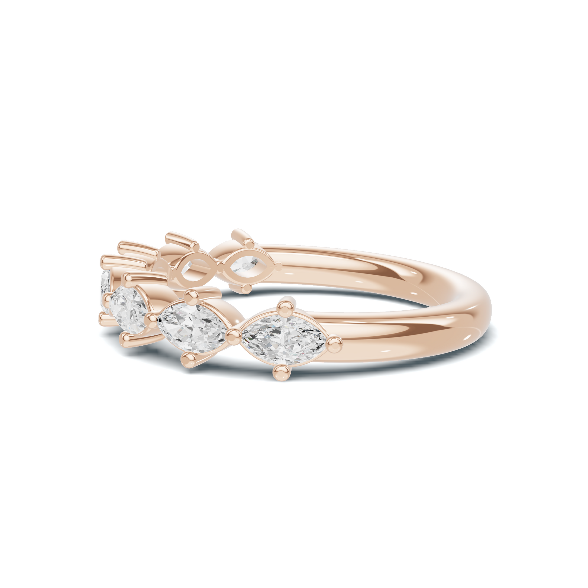 Seven Marquise Eternity Ring