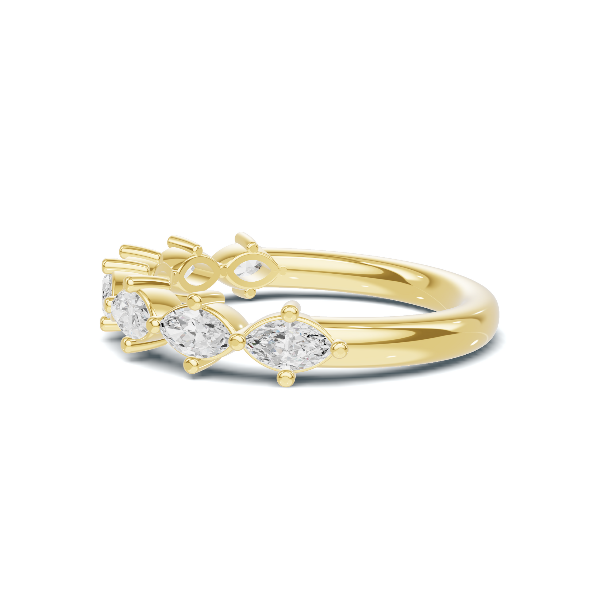 Seven Marquise Eternity Ring