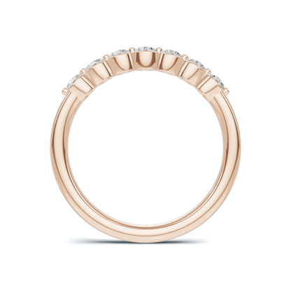 Seven Stone Bezel Ring