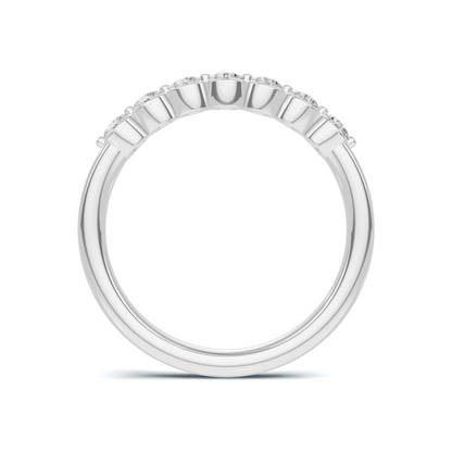 Seven Stone Bezel Ring