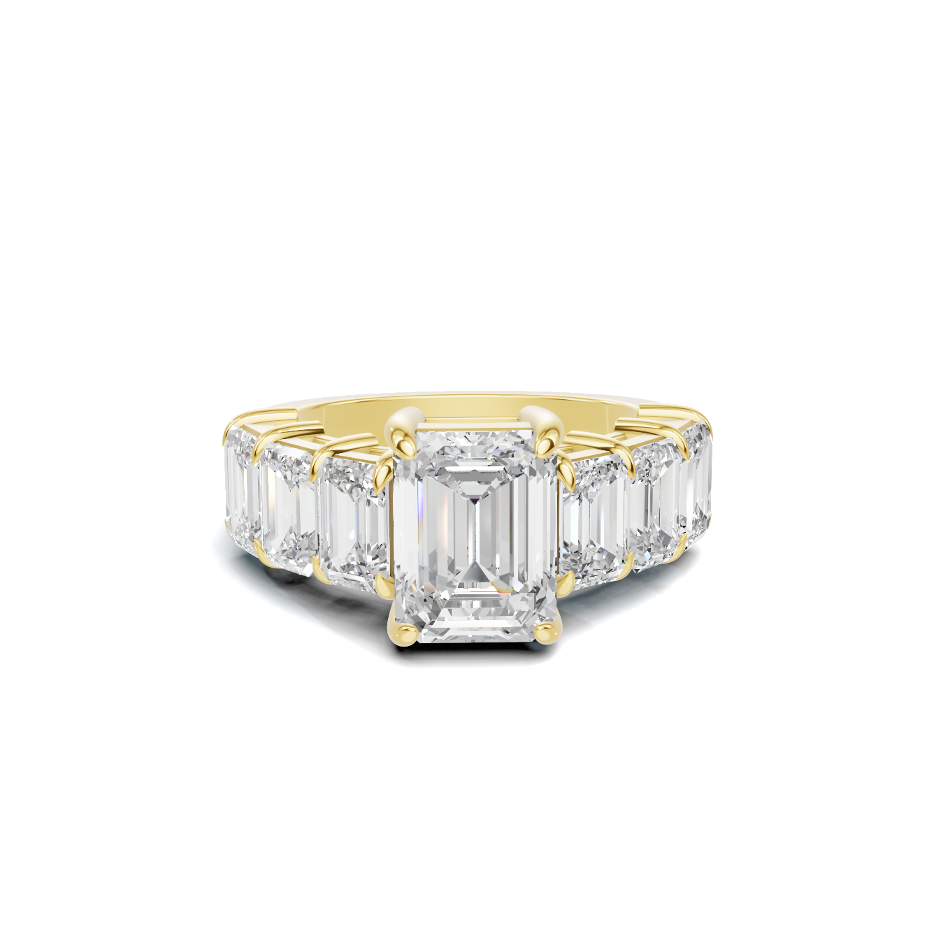 Seven Stone Statement Ring