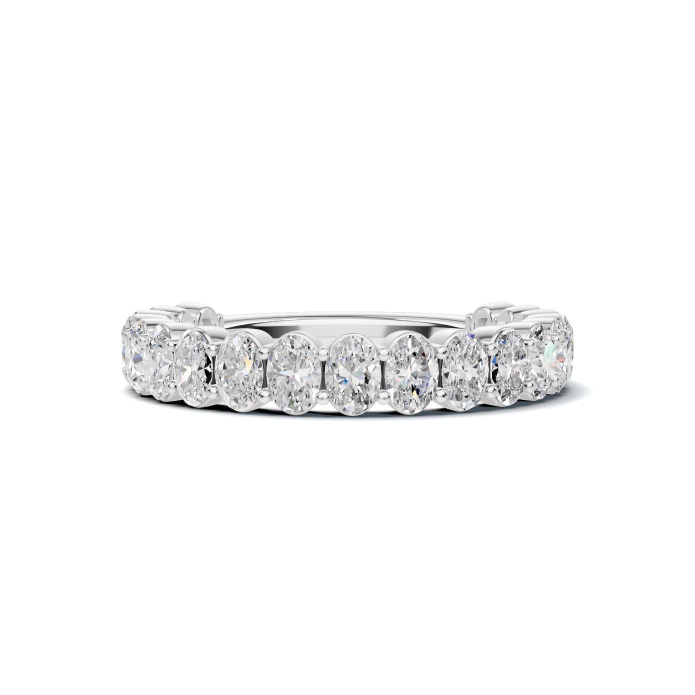 Shared Prong Eternity Ring