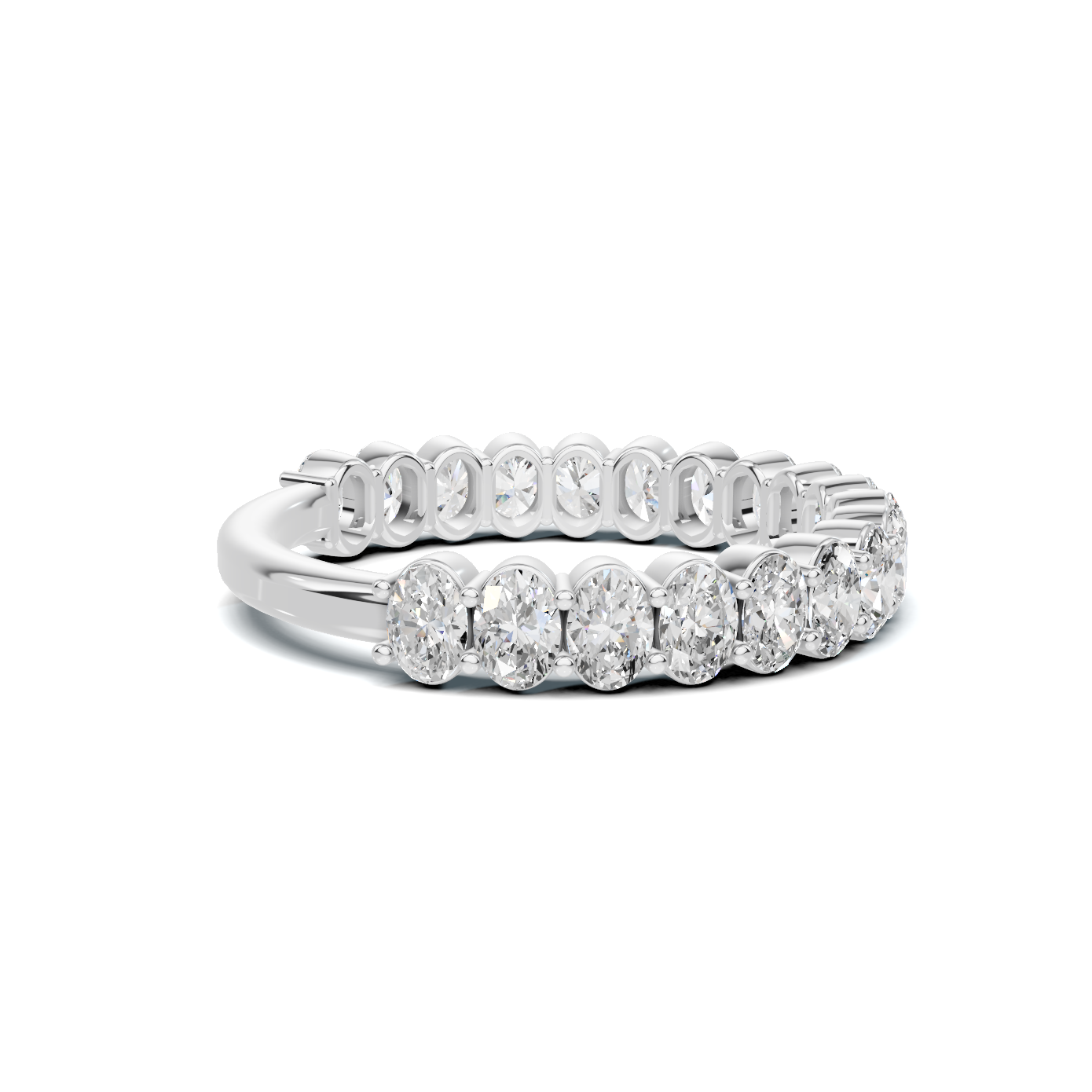 Shared Prong Eternity Ring