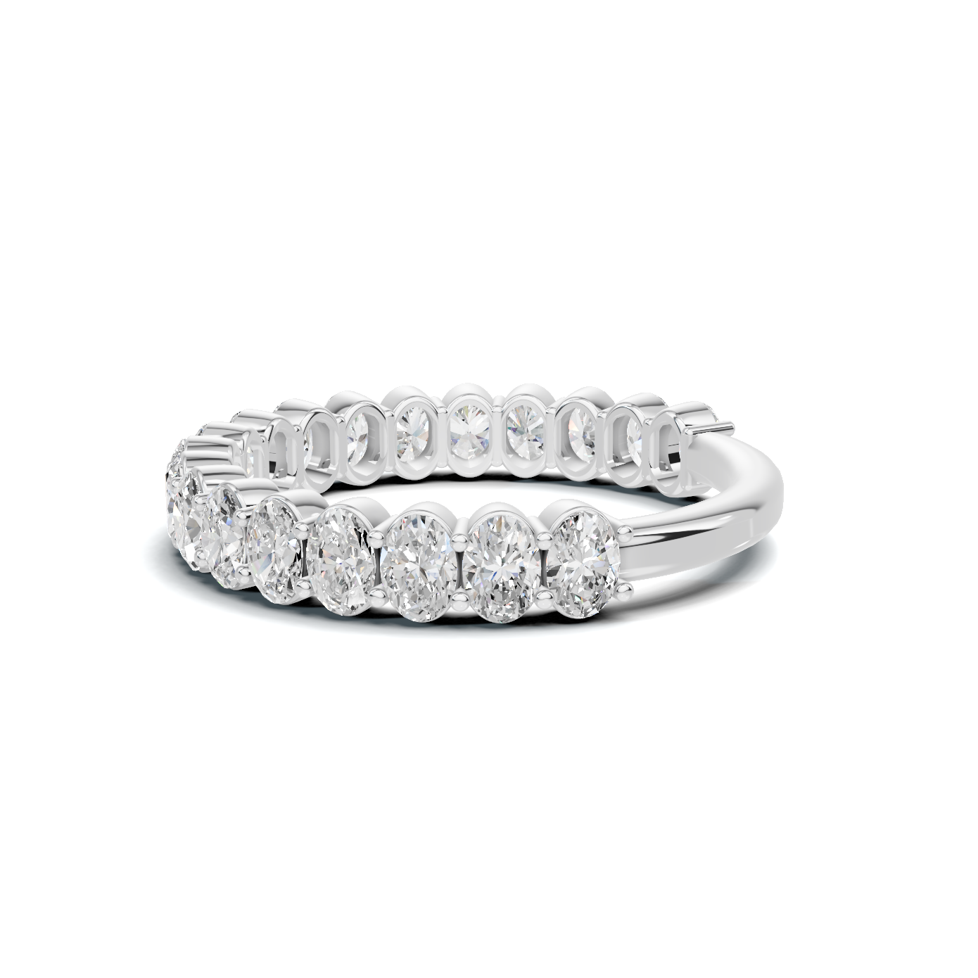 Shared Prong Eternity Ring