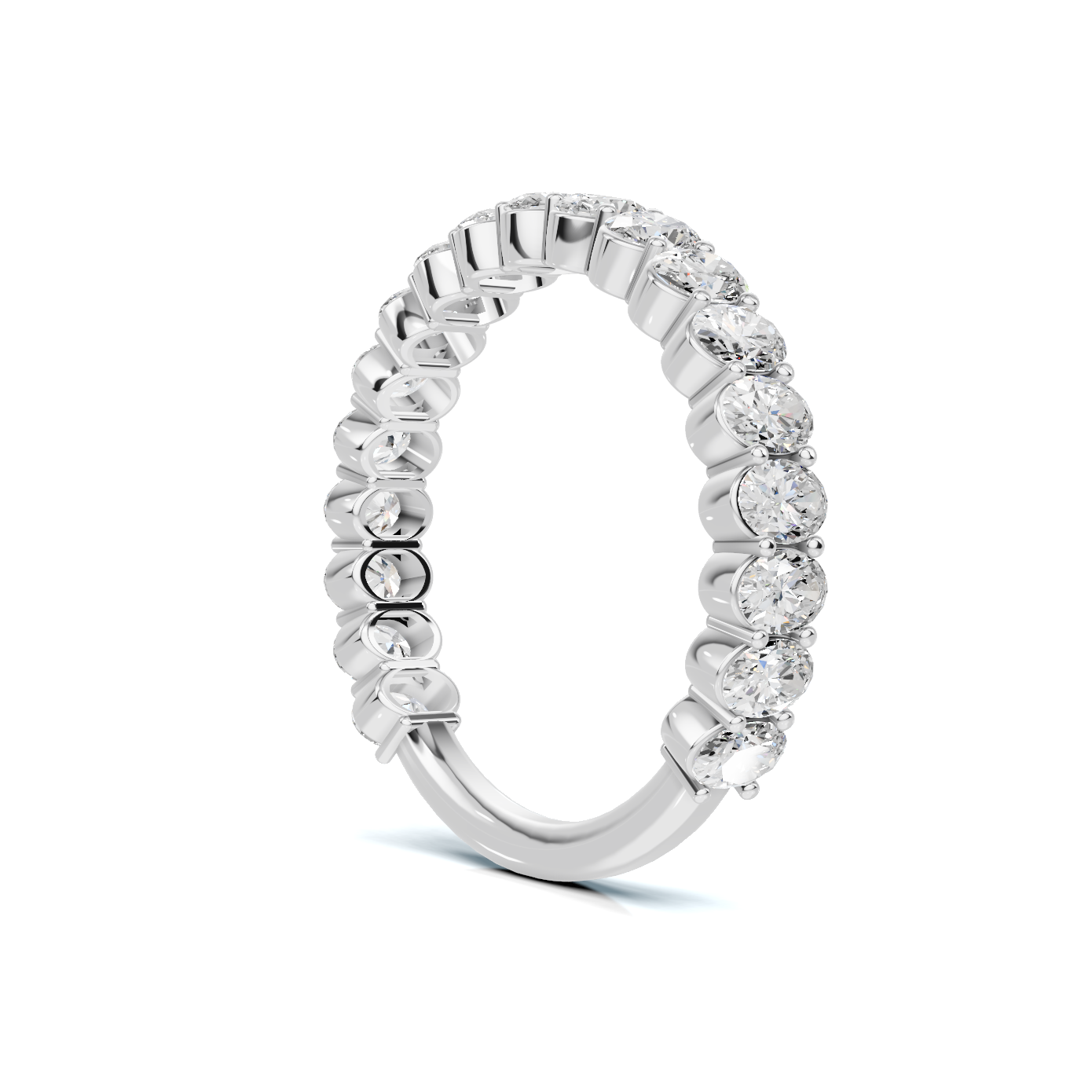 Shared Prong Eternity Ring