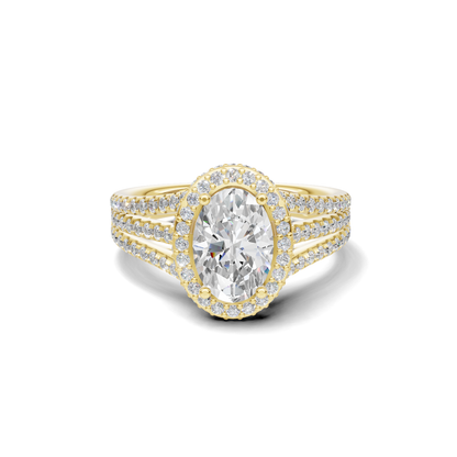 Shimmering Triple Band Ring