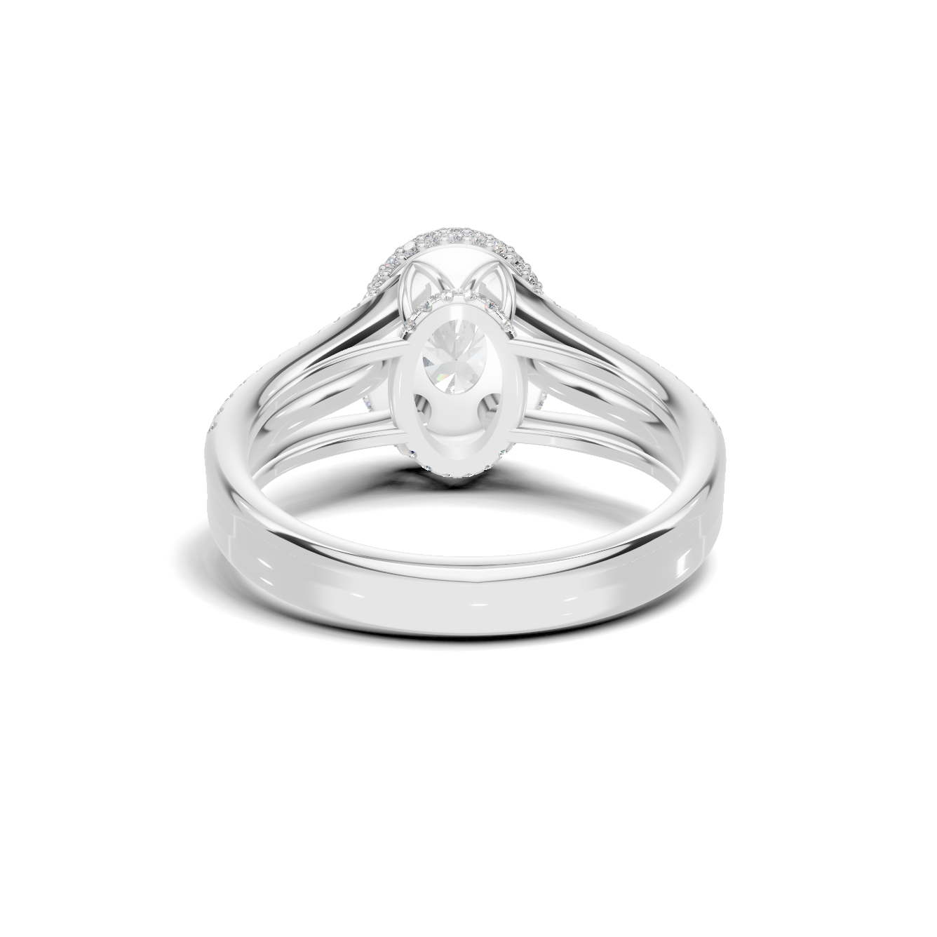 Shimmering Triple Band Ring