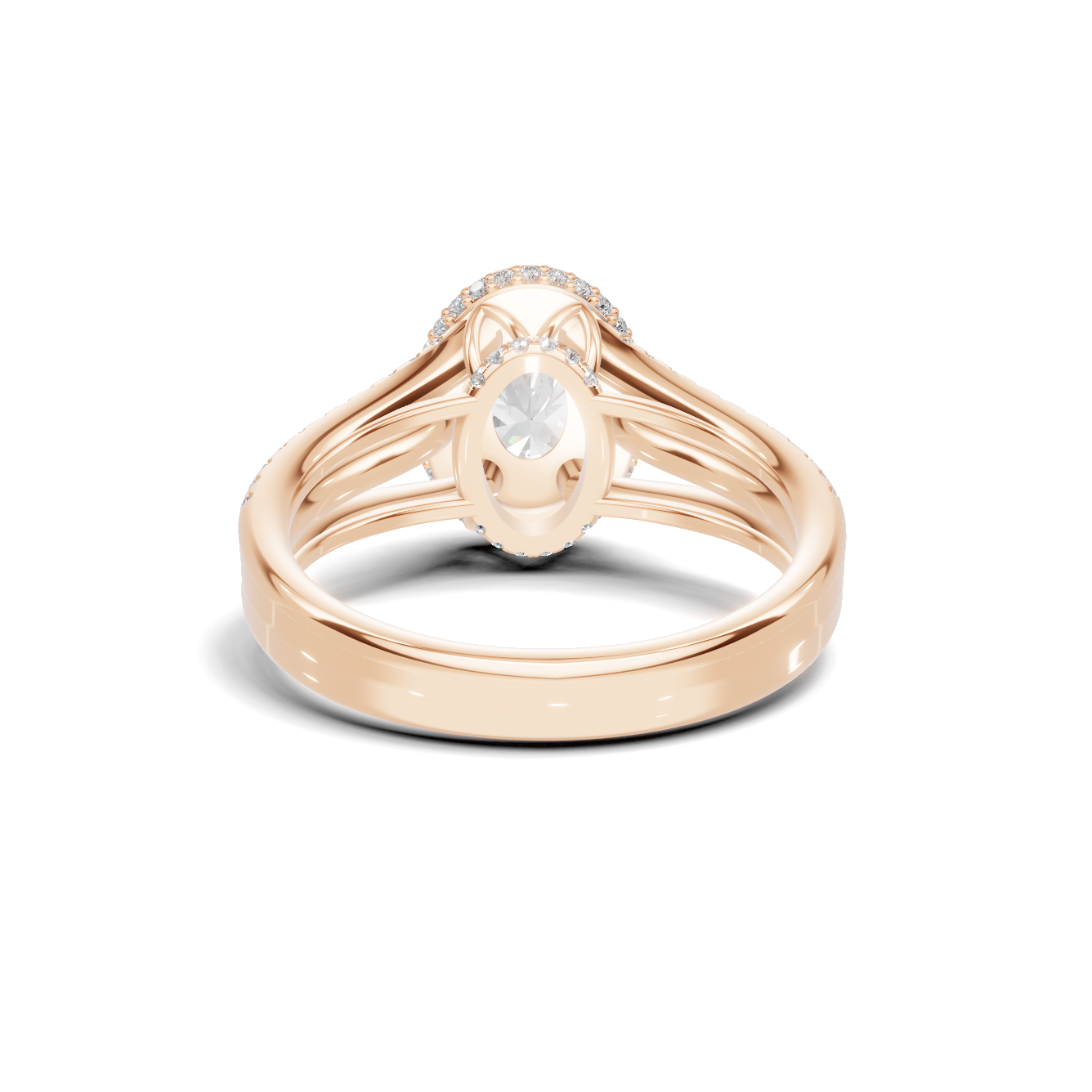 Shimmering Triple Band Ring