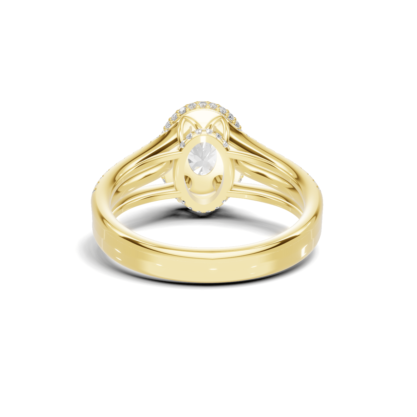 Shimmering Triple Band Ring